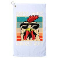 Funny Guess What Chicken Butt Chicken Meme Golf Towel