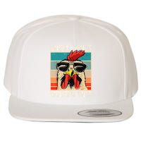 Funny Guess What Chicken Butt Chicken Meme Wool Snapback Cap