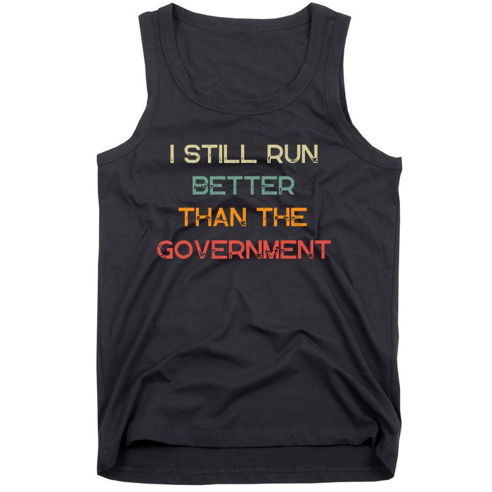 Funny Government Wheelchair Disability Handicap Amputee Gift Tank Top