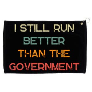 Funny Government Wheelchair Disability Handicap Amputee Gift Grommeted Golf Towel