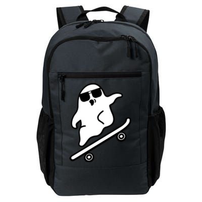 Funny Ghost With Skateboard Design Gift Daily Commute Backpack