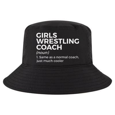 Funny Girls Wrestling Coach Definition  Cool Comfort Performance Bucket Hat