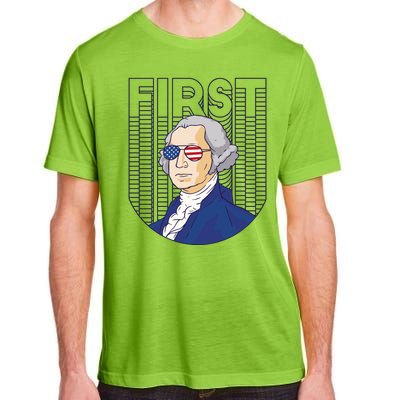 First George Washington Retro Adult ChromaSoft Performance T-Shirt