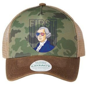 First George Washington Retro Legacy Tie Dye Trucker Hat