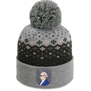 First George Washington Retro The Baniff Cuffed Pom Beanie