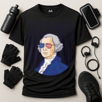 First George Washington Retro Cooling Performance Crew T-Shirt