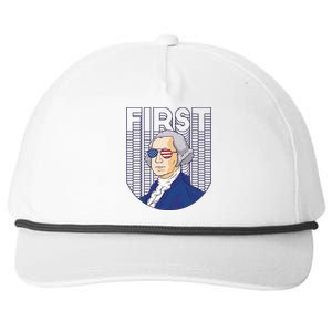 First George Washington Retro Snapback Five-Panel Rope Hat