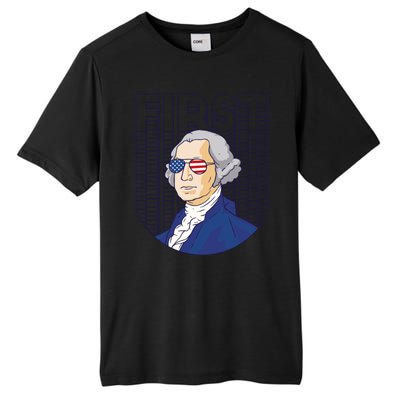 First George Washington Retro Tall Fusion ChromaSoft Performance T-Shirt