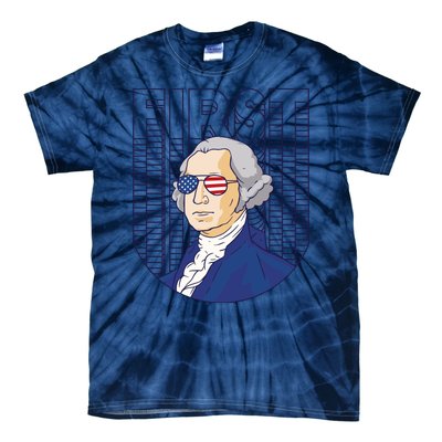 First George Washington Retro Tie-Dye T-Shirt