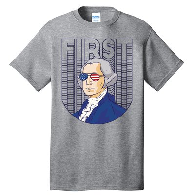 First George Washington Retro Tall T-Shirt