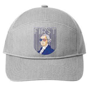 First George Washington Retro 7-Panel Snapback Hat