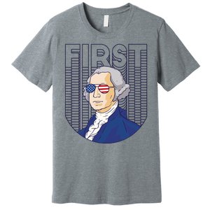 First George Washington Retro Premium T-Shirt