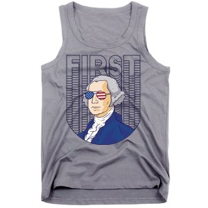 First George Washington Retro Tank Top