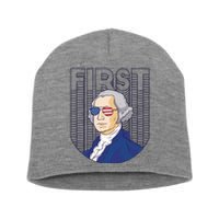 First George Washington Retro Short Acrylic Beanie