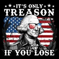 Funny George Washington Its Only Treason If You Lose Impact Tech Backpack