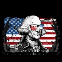 Funny George Washington Its Only Treason If You Lose 16oz Travel Tumbler