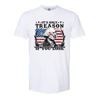 Funny George Washington Its Only Treason If You Lose Softstyle CVC T-Shirt