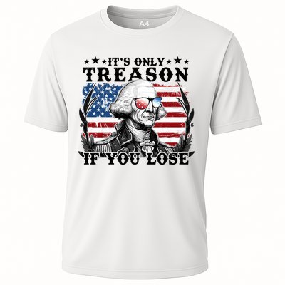 Funny George Washington Its Only Treason If You Lose Performance Shirt