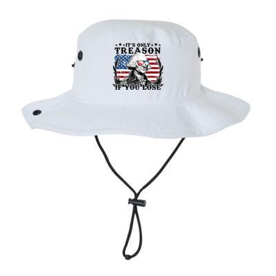 Funny George Washington Its Only Treason If You Lose Bucket Hat