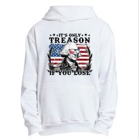 Funny George Washington Its Only Treason If You Lose Urban Pullover Hoodie