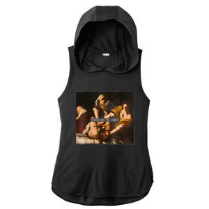 Feminism Girl Will Be Girl Judith Holofernes Funny Ladies PosiCharge Tri-Blend Wicking Draft Hoodie Tank