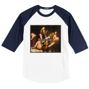 Feminism Girl Will Be Girl Judith Holofernes Funny Baseball Sleeve Shirt