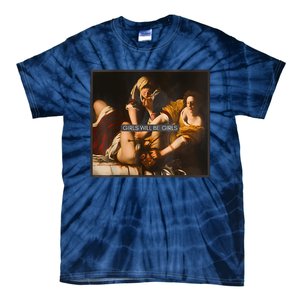 Feminism Girl Will Be Girl Judith Holofernes Funny Tie-Dye T-Shirt