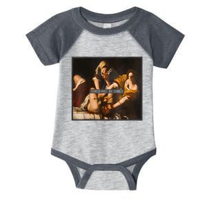 Feminism Girl Will Be Girl Judith Holofernes Funny Infant Baby Jersey Bodysuit