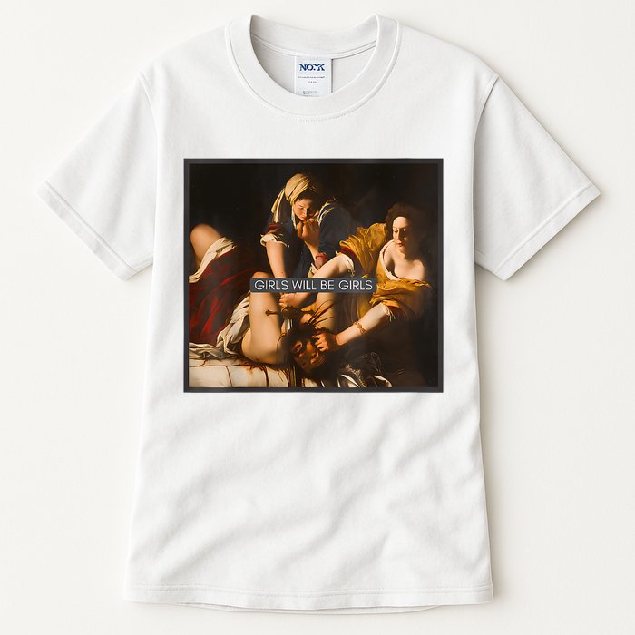 Feminism Girl Will Be Girl Judith Holofernes Funny Tall T-Shirt