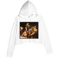 Feminism Girl Will Be Girl Judith Holofernes Funny Crop Fleece Hoodie