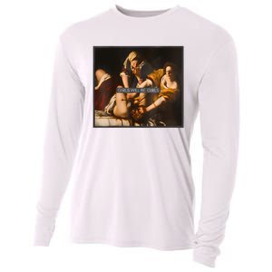 Feminism Girl Will Be Girl Judith Holofernes Funny Cooling Performance Long Sleeve Crew