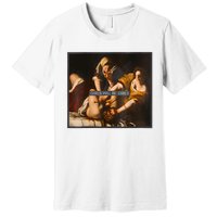 Feminism Girl Will Be Girl Judith Holofernes Funny Premium T-Shirt