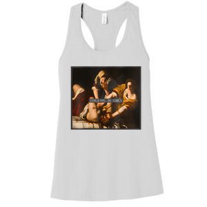 Feminism Girl Will Be Girl Judith Holofernes Funny Women's Racerback Tank