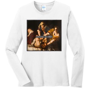 Feminism Girl Will Be Girl Judith Holofernes Funny Ladies Long Sleeve Shirt