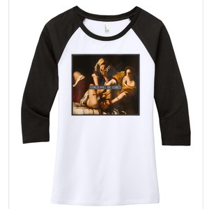 Feminism Girl Will Be Girl Judith Holofernes Funny Women's Tri-Blend 3/4-Sleeve Raglan Shirt