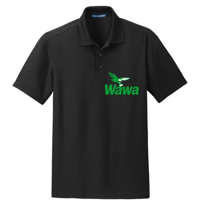 Funny Gift Wawawa Football Fan Dry Zone Grid Polo