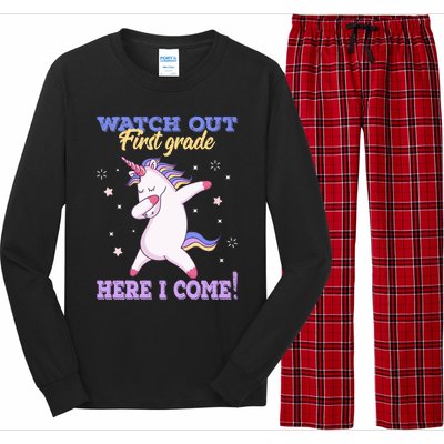  First Grade Watch Out First Grade Here I Come Long Sleeve Pajama Set