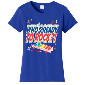 Fishercute Giftprice Whos Ready To Rock Gift Women's T-Shirt