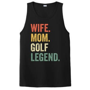 Funny Golfer Wife Mom Golf Legend Golfing Mother Gift PosiCharge Competitor Tank