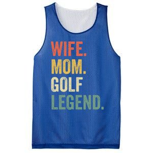 Funny Golfer Wife Mom Golf Legend Golfing Mother Gift Mesh Reversible Basketball Jersey Tank