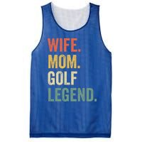 Funny Golfer Wife Mom Golf Legend Golfing Mother Gift Mesh Reversible Basketball Jersey Tank