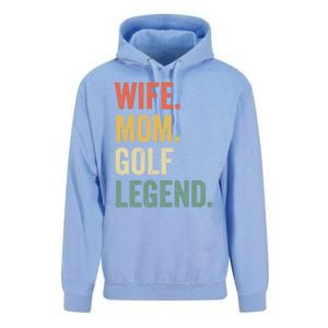 Funny Golfer Wife Mom Golf Legend Golfing Mother Gift Unisex Surf Hoodie