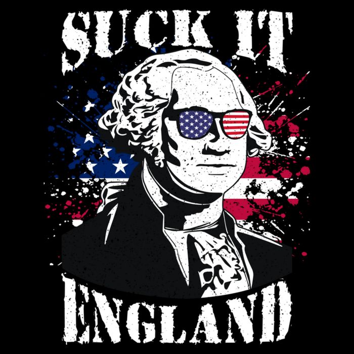 Funny George Washington Suck It England Vintage July 4th Backpack