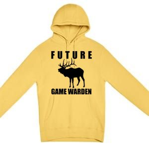 Future Game Warden Gift Wildlife Control Agend Meaningful Gift Premium Pullover Hoodie