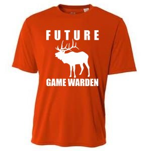 Future Game Warden Gift Wildlife Control Agend Meaningful Gift Cooling Performance Crew T-Shirt