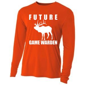 Future Game Warden Gift Wildlife Control Agend Meaningful Gift Cooling Performance Long Sleeve Crew