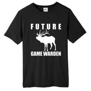 Future Game Warden Gift Wildlife Control Agend Meaningful Gift Tall Fusion ChromaSoft Performance T-Shirt