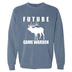 Future Game Warden Gift Wildlife Control Agend Meaningful Gift Garment-Dyed Sweatshirt