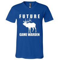 Future Game Warden Gift Wildlife Control Agend Meaningful Gift V-Neck T-Shirt