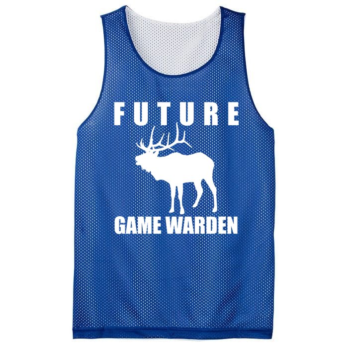 Future Game Warden Gift Wildlife Control Agend Meaningful Gift Mesh Reversible Basketball Jersey Tank